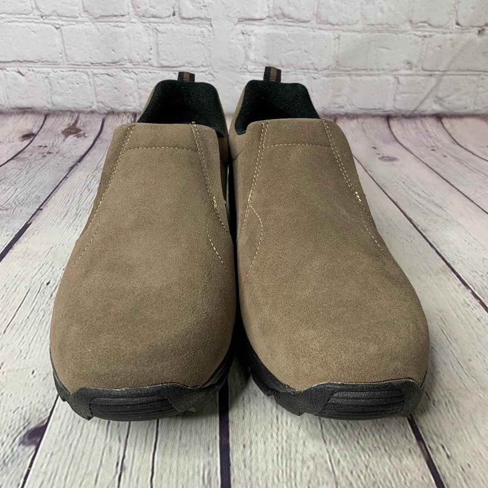 KINGSIZE SUEDE SLIP-ON SHOES